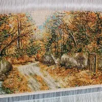 تابلو فرش گذر روستایی|تابلو فرش|فلاورجان, |دیوار