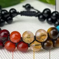 دستبند دولاین سنگ