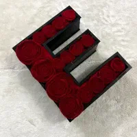 باکس گل نمدی حرف E روززن روز زن روزمادر روز مادر