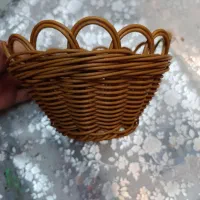 سبد سبزی حصیری کار دست