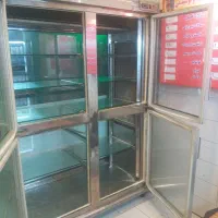 یخچال صنعتی ۲ طرف ویترینی چهار درب