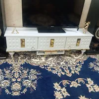 آینه ویترین+ساعت+میزتلویزیون|بوفه، ویترین، کنسول|بروجرد, |دیوار