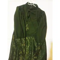 لباس تک مجلسی دست دوزسنگ کاری شده|لباس|قم, سالاریه|دیوار