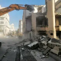 خاکبرداری. تخریب. گود برداری. حفر کانال