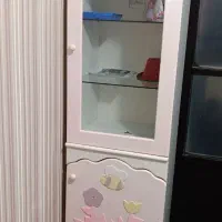 هم کمدهم ویترین هم به دونه کشوداره|بوفه، ویترین، کنسول|کهریزک, |دیوار