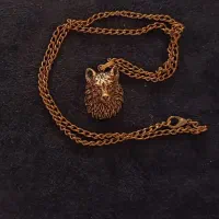 گردنبند گرگ (مس)