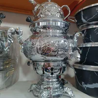 سماور کوره دار وساده(تعویض سماور کهنه با نو)قابلمه|سماور، چای‌ساز، قهوه‌ساز|قم, سید معصوم|دیوار