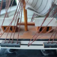 قایق چوبی دکوری هندی