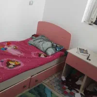 تخت و بغل تختی  یک نفره در حد