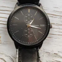 ساعت آنالوگ صفحه مشکی رومانسون