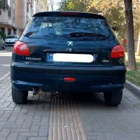 پژو ۲۰۶ یشمی تیره مدل ۸۱|خودرو سواری و وانت|مشهد, ارشاد|دیوار