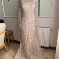لباس مجلسی پنل وارداتی تمام سنگ