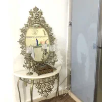 آیینه شمعدان برنز نو