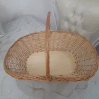 سبد میوه حصیری چوبی|صنایع دستی و سایر لوازم تزئینی|تبریز, |دیوار