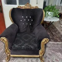 مبل۷نفره نیمه استیل|مبلمان خانگی و میز عسلی|تهران, مسعودیه|دیوار