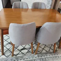 نهار خوری ۶نفره|میز و صندلی غذاخوری|دوگنبدان, |دیوار