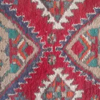 کناره دست بافت قدیمی|فرش|مهریز, |دیوار