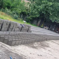 سنگ بلوک۱۵×۴۰و۲۰×۴۰ وتیرچه و آجر و لوله بتونی|مصالح و تجهیزات ساختمان|ماسال, |دیوار