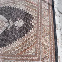 جفت ۶متری زمینه سرمه ای ۱۳متن با بهترین نخ|فرش|تهران, جنت‌آباد جنوبی|دیوار