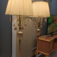 آباژور ایستاده کنار سالنی