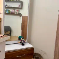 آیینه قدی کشویی قفسه دار