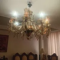 لوستر کریستالی بسیار زیبا|لوستر و چراغ آویز|تهران, تهران‌سر|دیوار