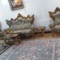 مبل نیم ست چوب راش