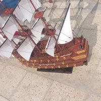 ماکت کشتی دزدان دریایی|مجسمه، تندیس، ماکت|آبادان, |دیوار