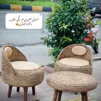 صندلی حصیری