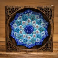 فروش فوق العاده تابلو وظروف میناکاری مسی دربیرجند