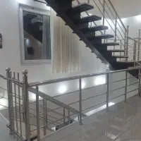 نرده استیل پله استیل