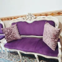 یک دست مبل 8 نفره به همراه ناهار خوری|مبلمان خانگی و میز عسلی|هشتگرد, شهرک راه آهن|دیوار