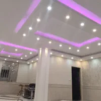 کناف سقف کاذب پی وی سی دیوار پوش کاغذ دیواری ماربل|خدمات پیشه و مهارت|کاشان, شهرک امیرالمومنین|دیوار