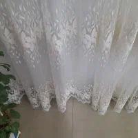 پرده جنس گیپور درجه یک بدون کوچیک ترین زدگی|پرده، رانر، رومیزی|کرمانشاه, |دیوار