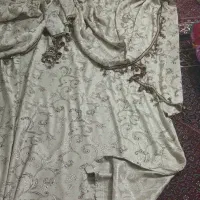 والان پرده طرح دار خوشه انگور شیک