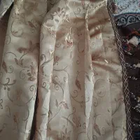 پرده حریر کارکرده|پرده، رانر، رومیزی|سهند, |دیوار