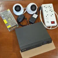 دوربین مدار بسته به همراه تجهیزات