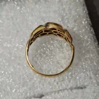 انگشتر طلا 100 بالا تابلو با فاکتور|جواهرات|یاسوج, |دیوار