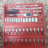 آچار بکس درایو ۱/۴ اینچ مجموعه ۴۶ عددی مدل ۴۸۵۰۲|ابزارآلات|مشهد, گلبرگ|دیوار