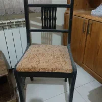 صندلی چوبی شش عدد
