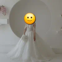 لباس عروس سفید اروپایی