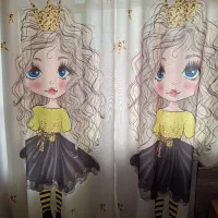پرده و فرش اتاق بچه