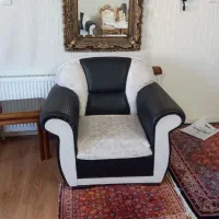 مبل راحتی چوب روس|مبلمان خانگی و میز عسلی|میانه, |دیوار