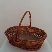 سبد یلدایی عروس/ سبد میوه یلدا/ سبد حصیری