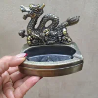 یک جفت فندک و زیرسیگاری دکوری عتیقه