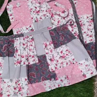 دوخت سرویس اشپزخانه با پارچه با کیفیت وتضمینی|سفره، حوله، دستمال آشپزخانه|خرم‌آباد, |دیوار