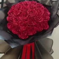 ۳۰ رز زرشکی|گل مصنوعی|نسیم‌شهر, |دیوار