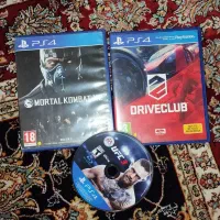 ۳ بازی ps4 سالم و تمیز