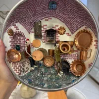 تابلو دکوراتیو دست ساز مسگری بسیار شیک