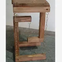 گلدان معلق چوبی تزئینات|صنایع دستی و سایر لوازم تزئینی|مشهد, رضاشهر|دیوار